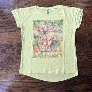 Green "Time for Fun" Tee
